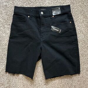 NWT Express Bermuda Black Shorts